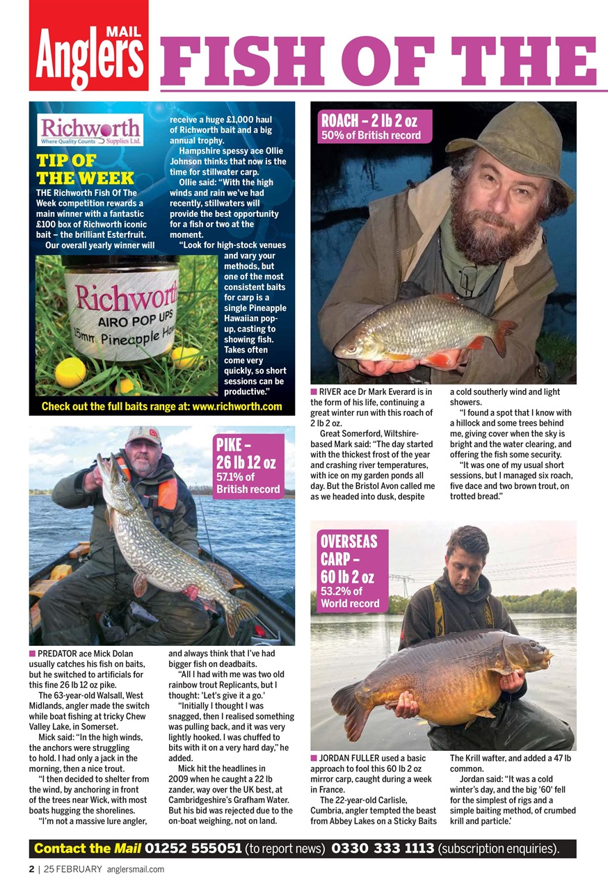 Anglers Mail Preview Pages