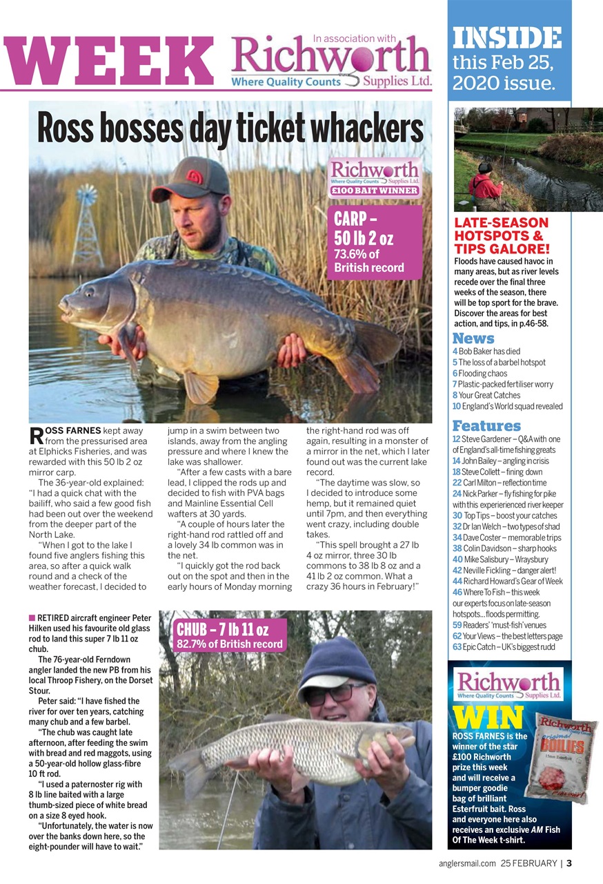 Anglers Mail Preview Pages