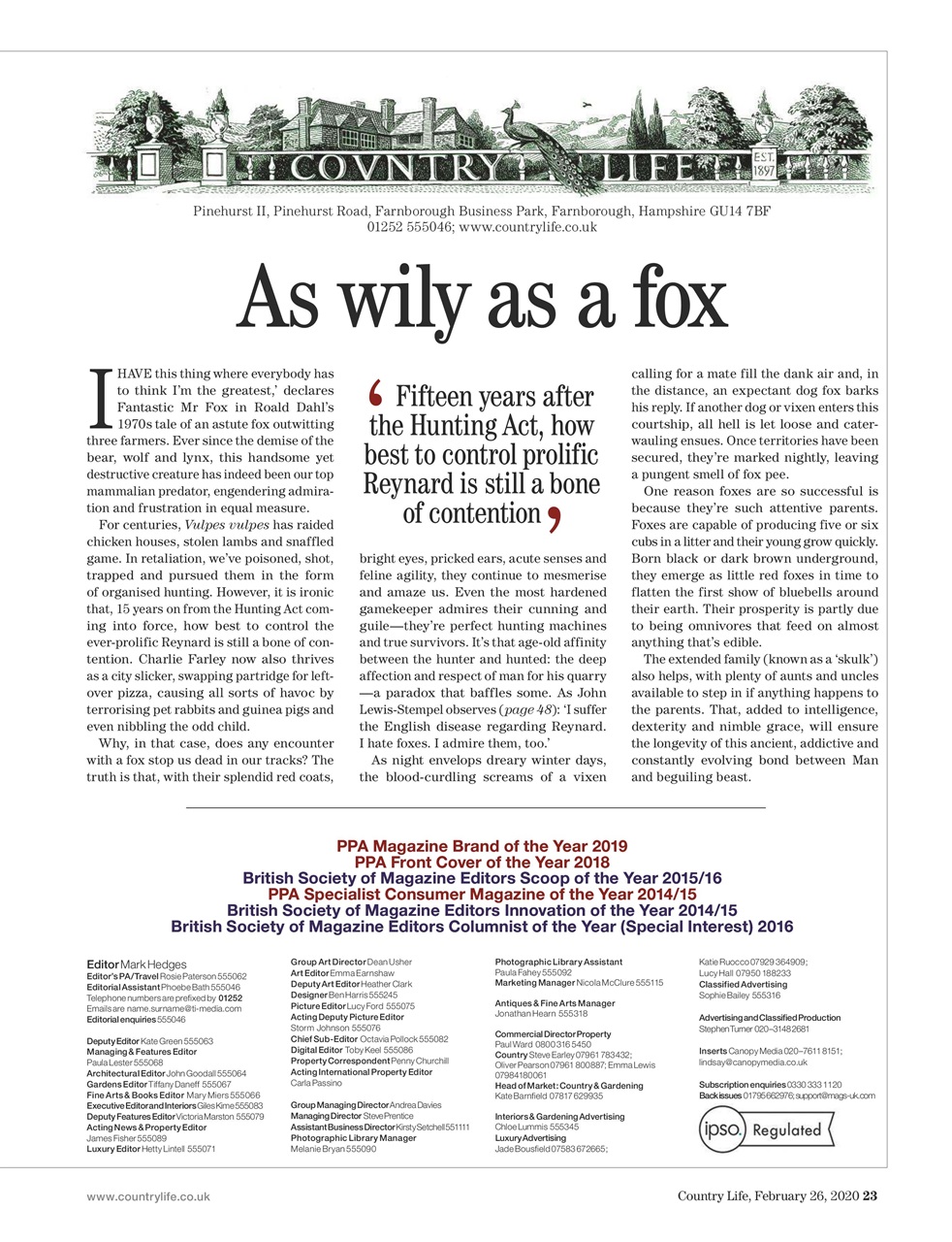 Country Life Preview Pages