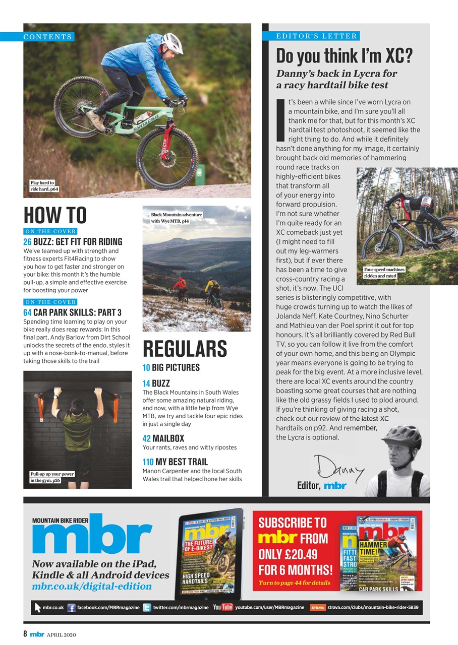Mountain Bike Rider Preview Pages
