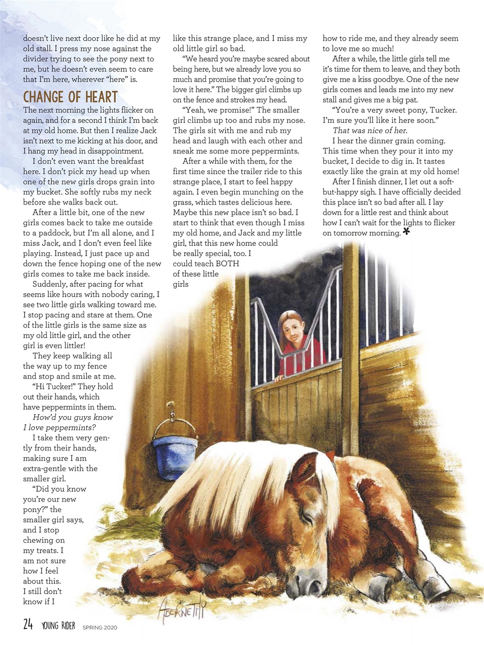 Young Rider Magazine Preview Pages