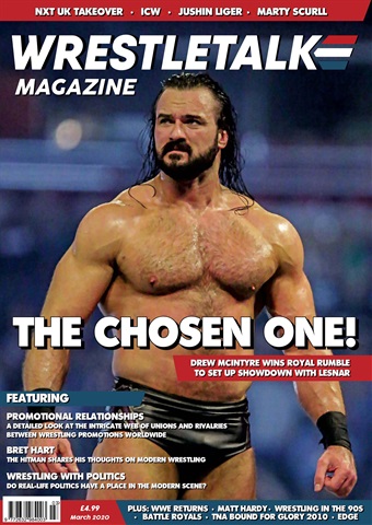 Wrestletalk Magazine issue March 2020