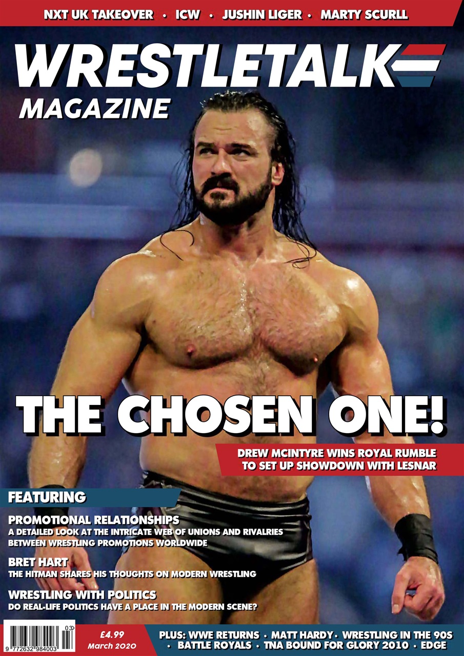 Wrestletalk Magazine Preview Pages