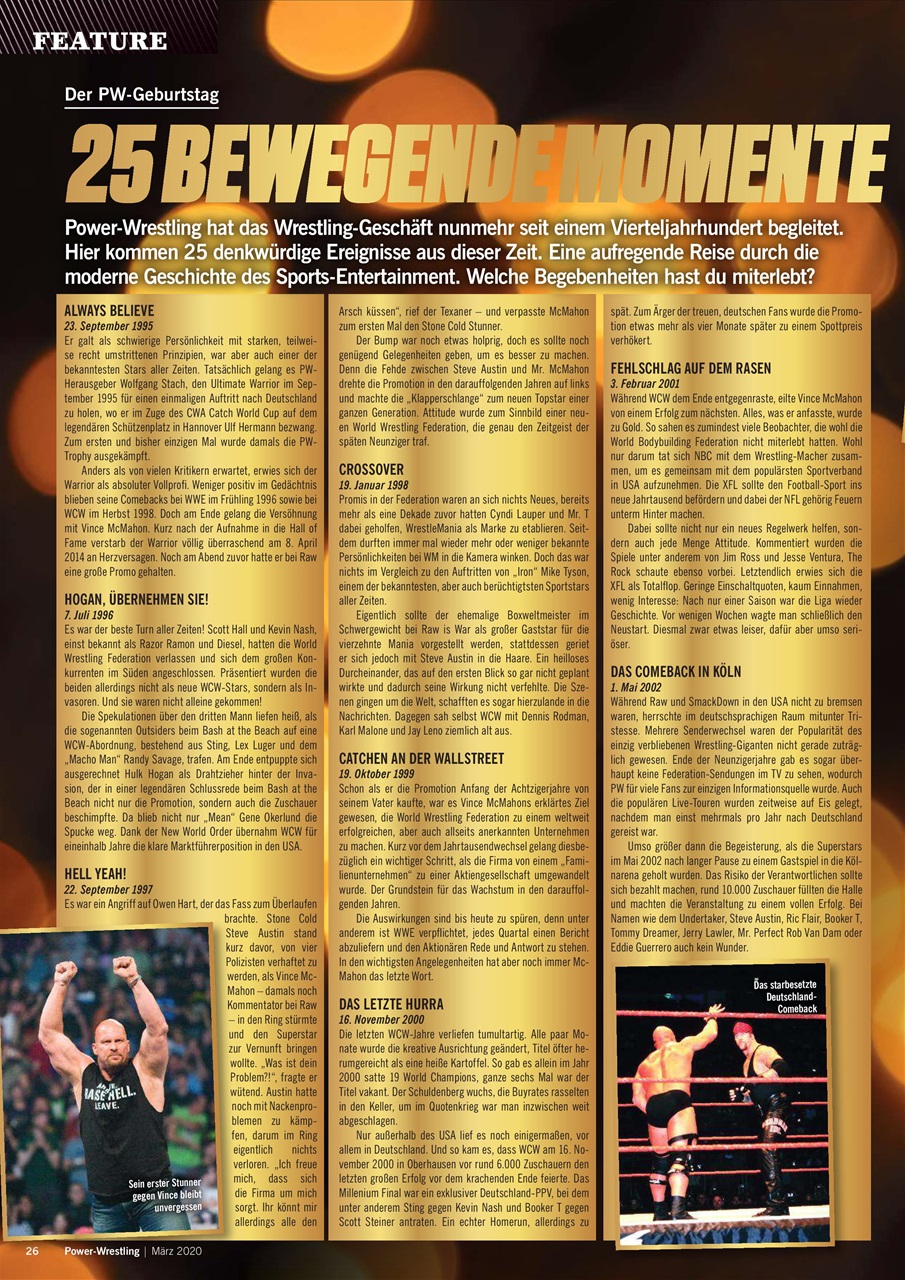 Power-Wrestling Preview Pages
