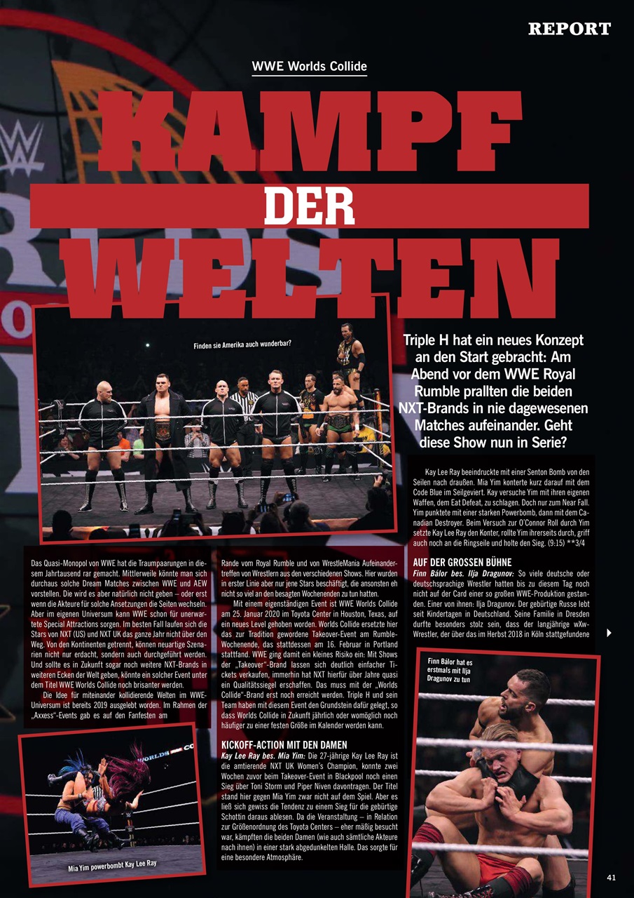 Power-Wrestling Preview Pages