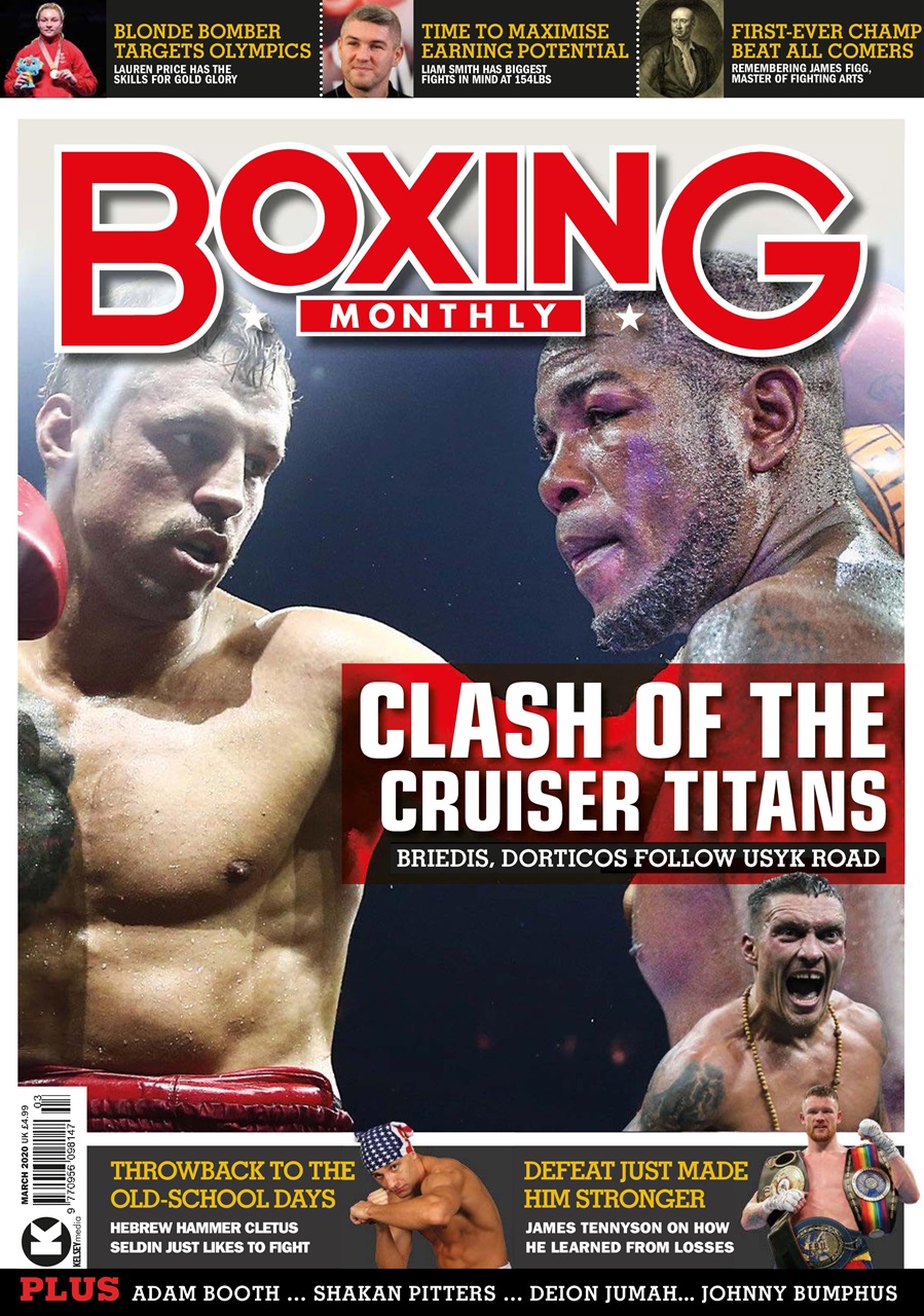 Boxing Monthly Preview Pages