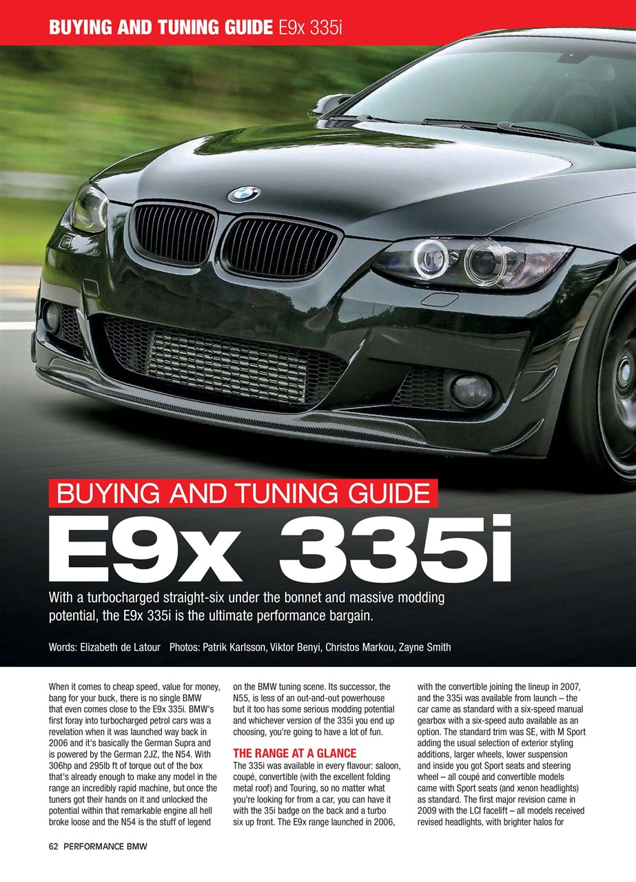 Performance BMW Preview Pages
