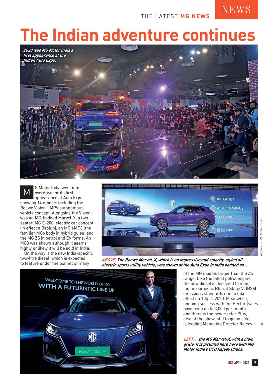 MG Enthusiast Preview Pages