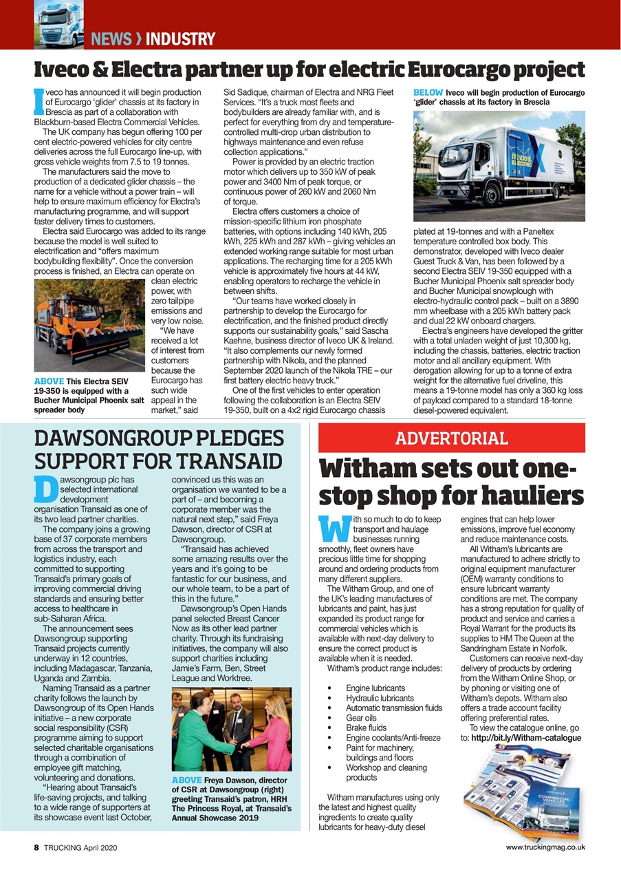 Trucking Magazine Preview Pages