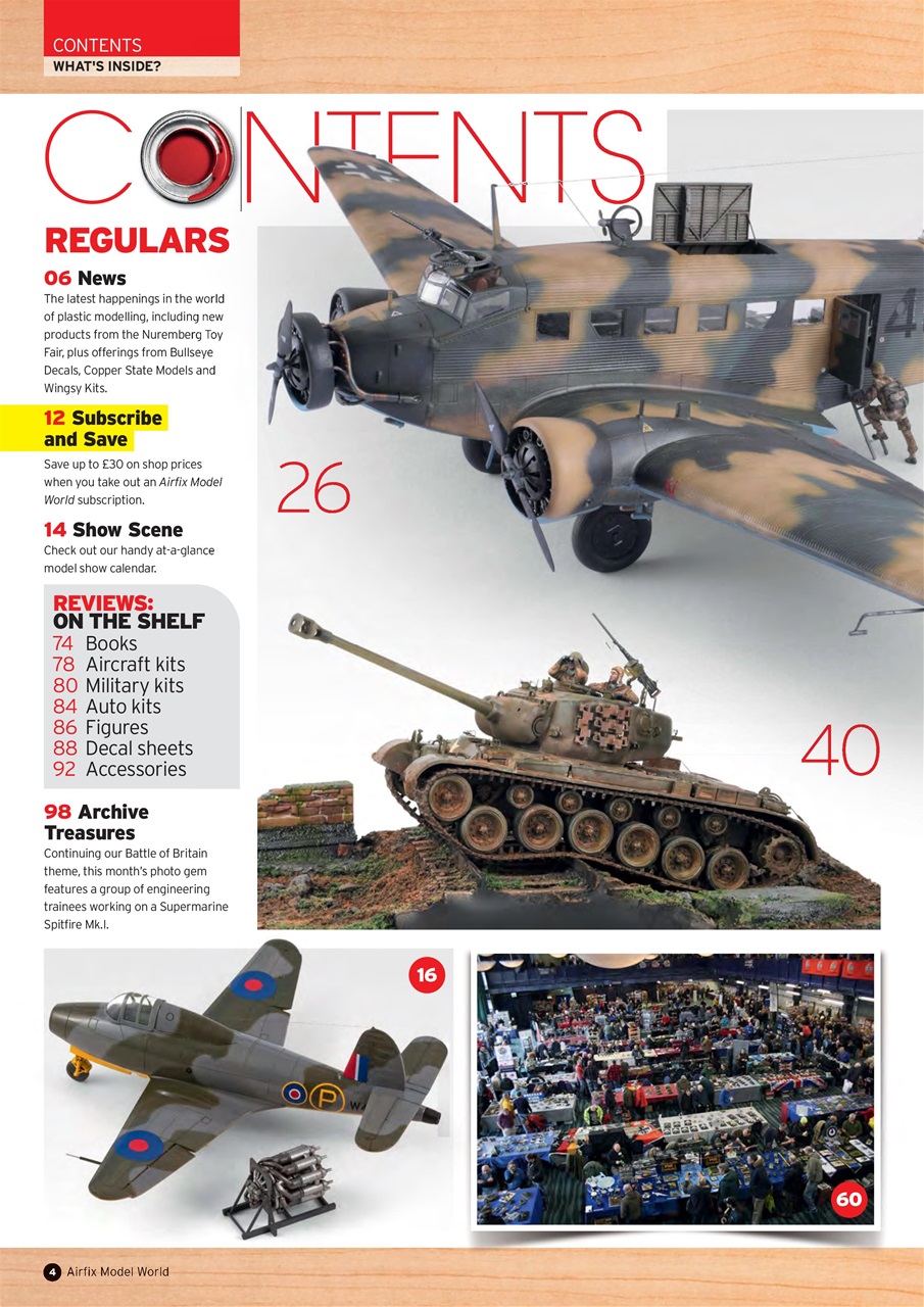 Airfix Model World Preview Pages