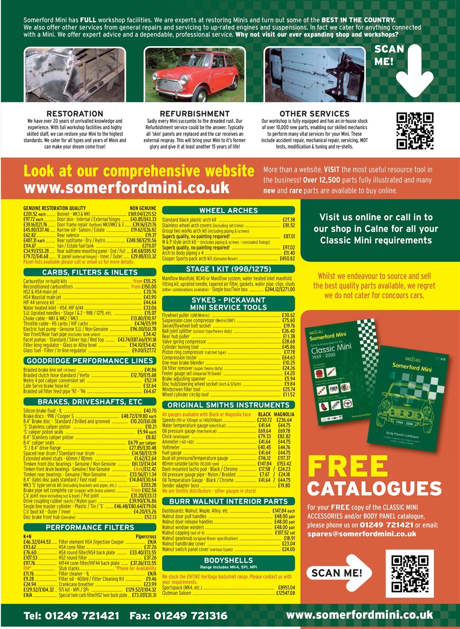 Mini Magazine Preview Pages