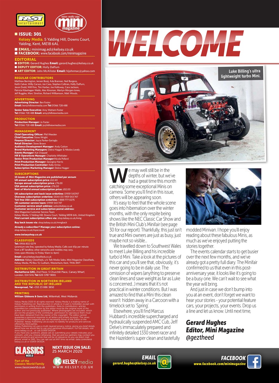 Mini Magazine Preview Pages