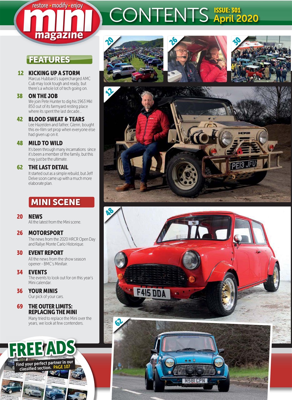 Mini Magazine Preview Pages