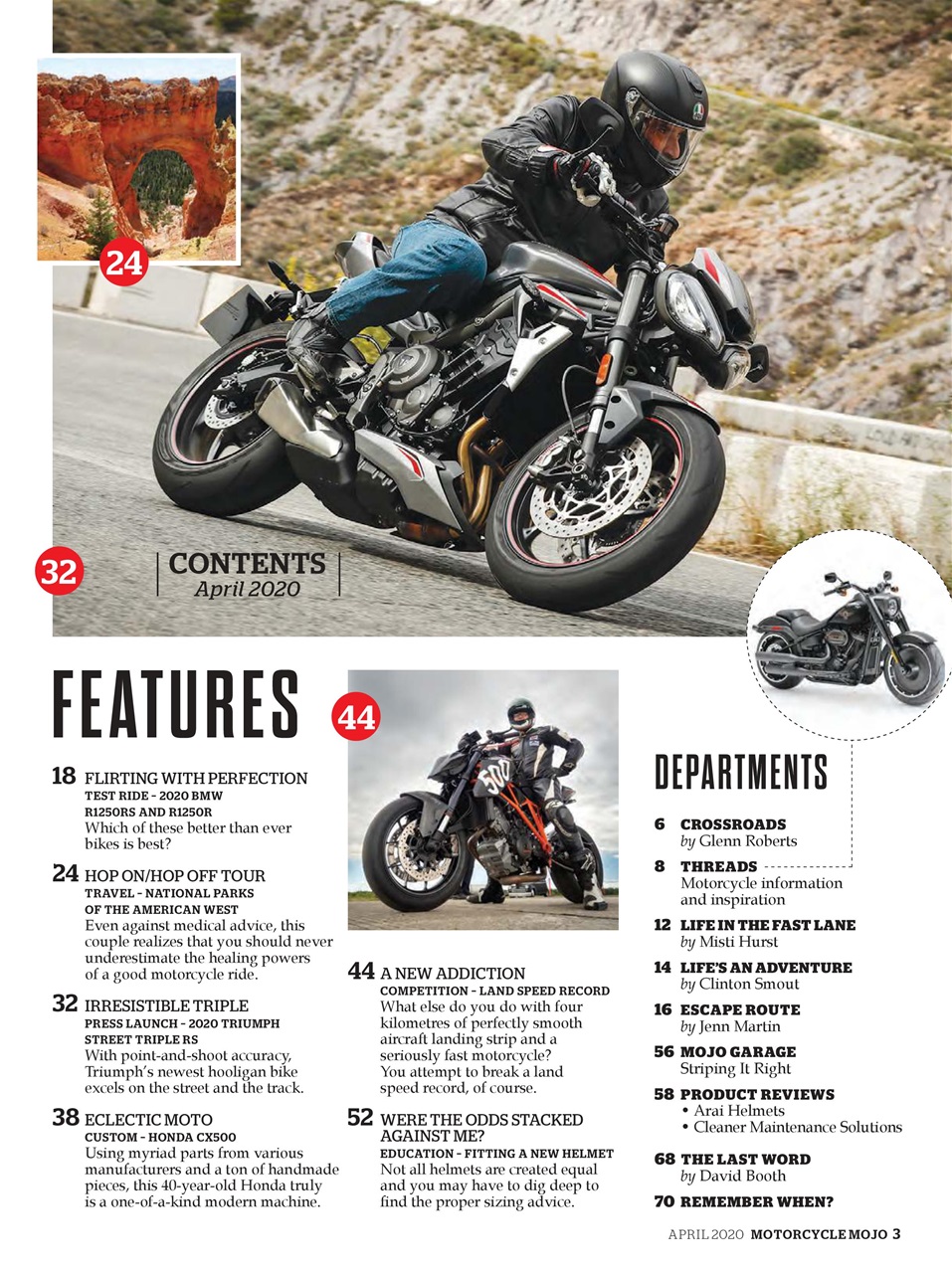 Motorcycle Mojo Preview Pages