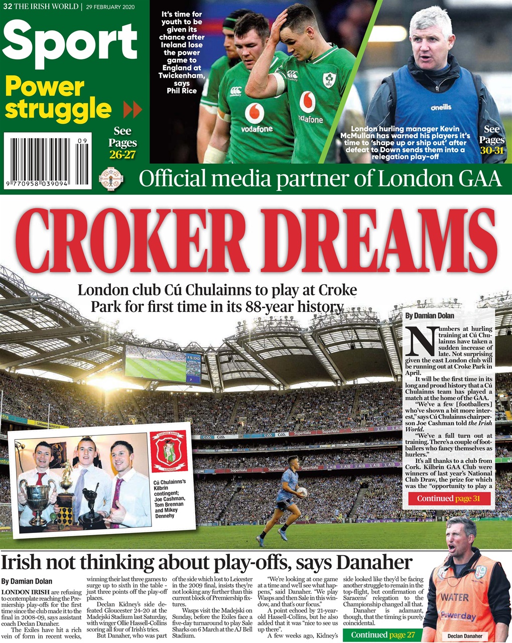 Irish World Preview Pages