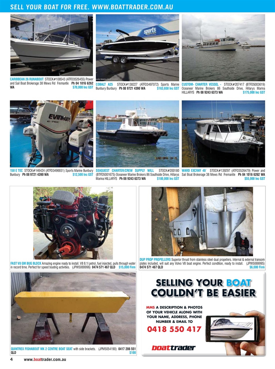 Boat Trader Australia Preview Pages
