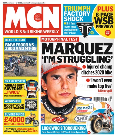 MCN issue 26/02/2020