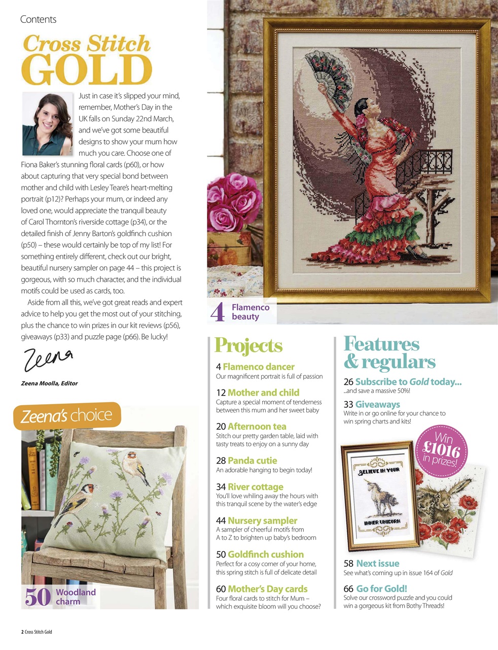 Cross Stitch Gold Preview Pages