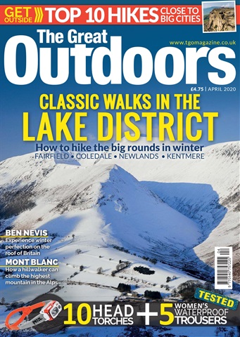 TGO - The Great Outdoors Magazine issue April 2020