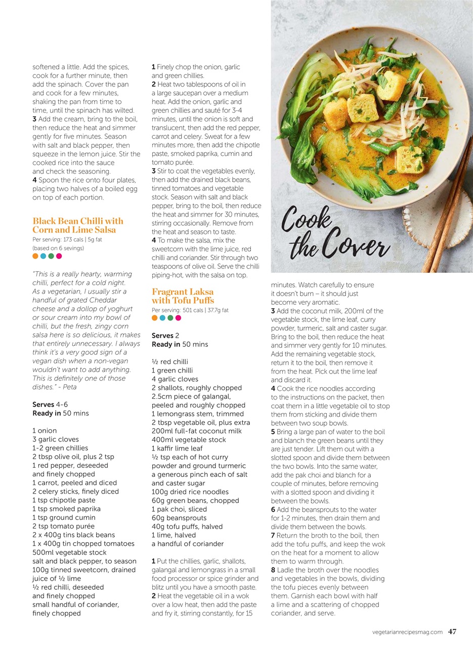 Veggie Magazine Preview Pages