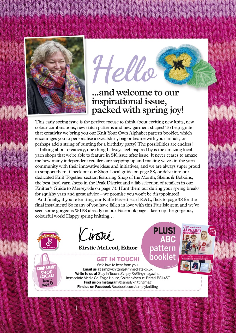 Simply Knitting Preview Pages