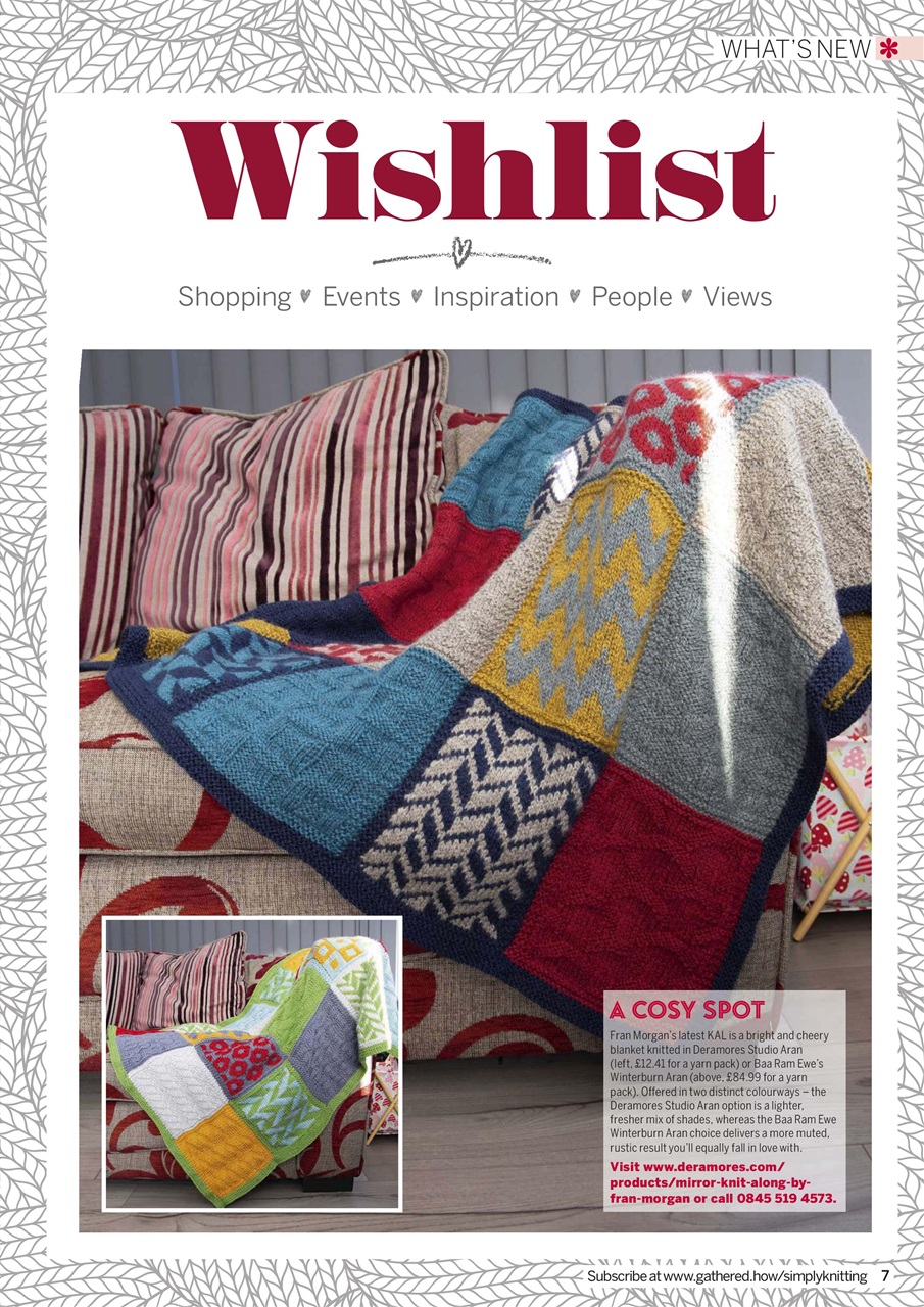 Simply Knitting Preview Pages