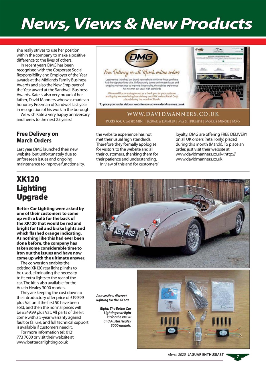 Jaguar Enthusiast Preview Pages