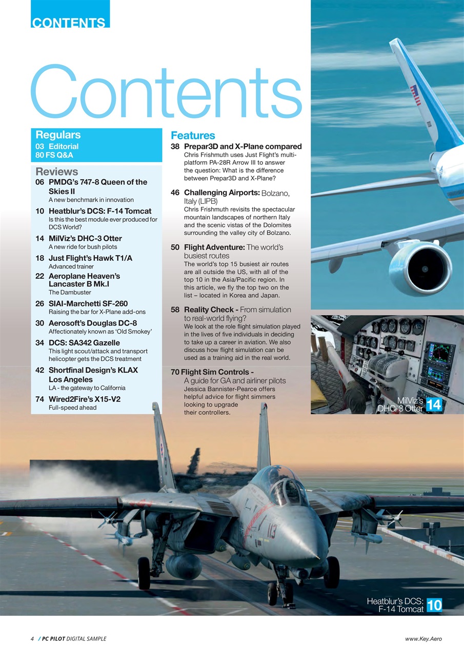 PC Pilot Preview Pages