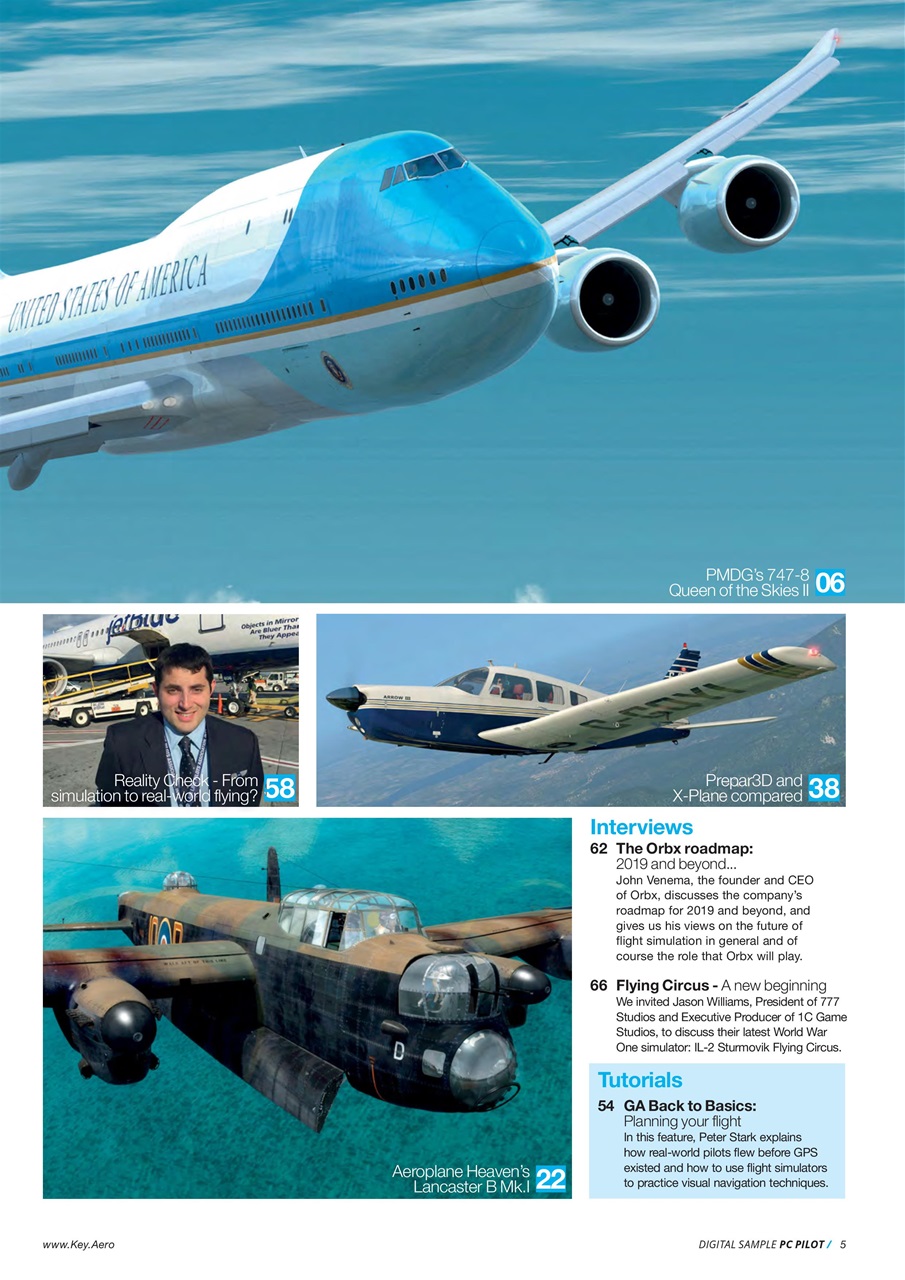 PC Pilot Preview Pages