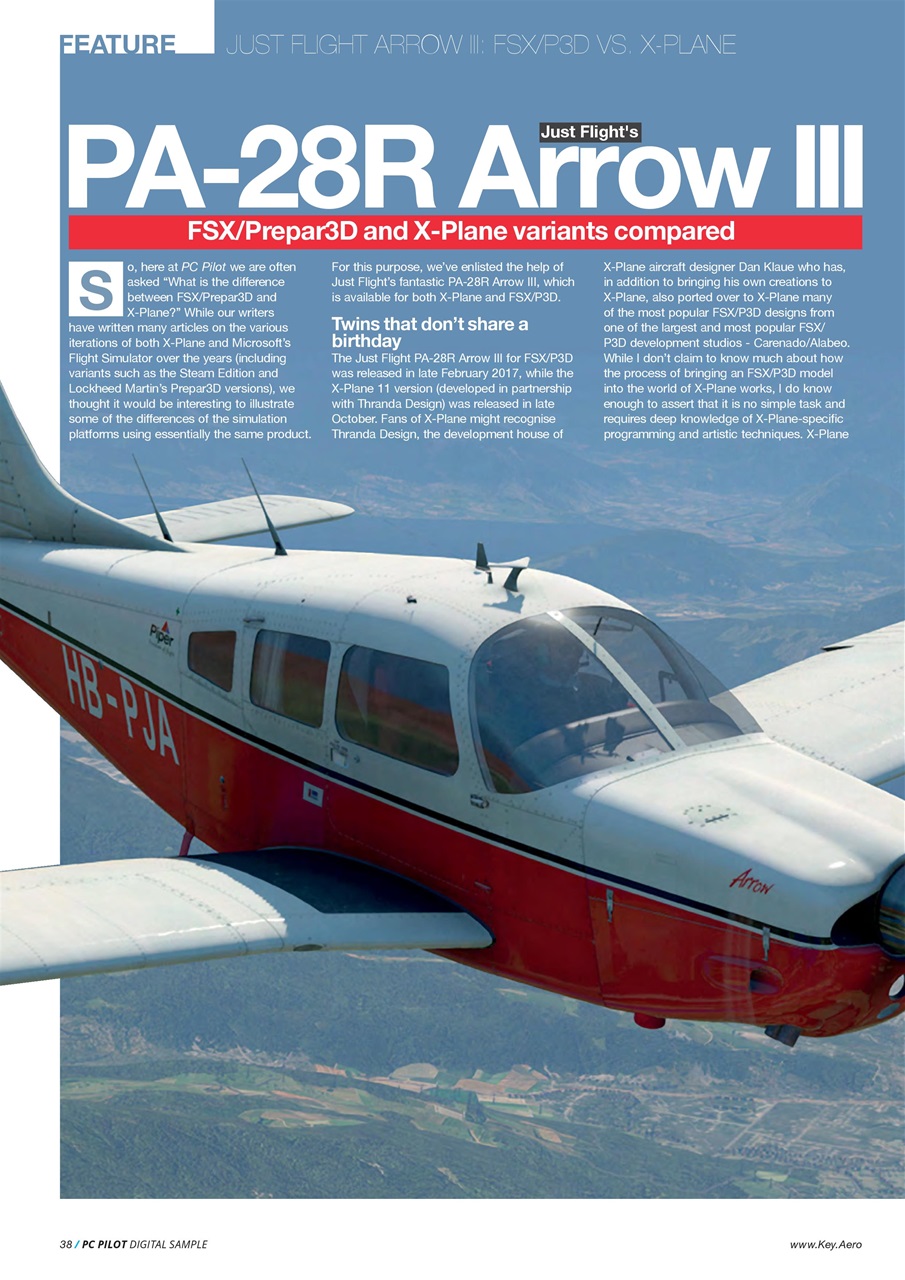 PC Pilot Preview Pages