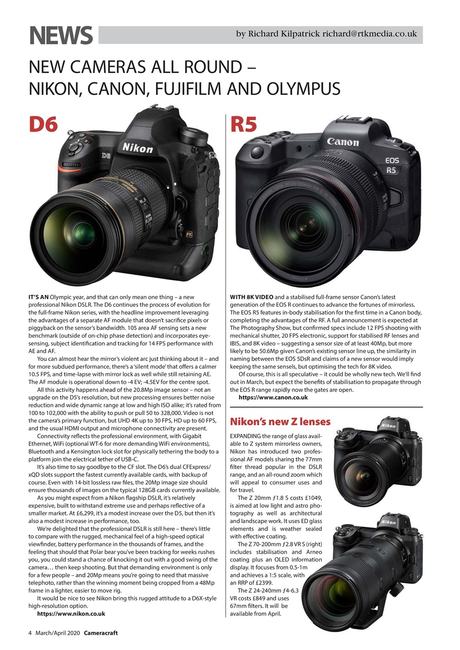 f2 Cameracraft Preview Pages