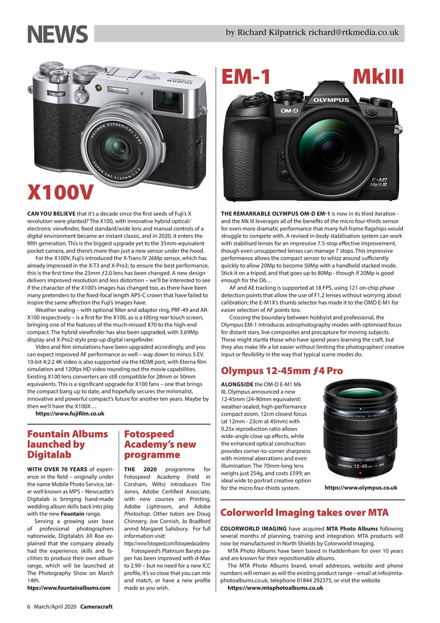 f2 Cameracraft Preview Pages