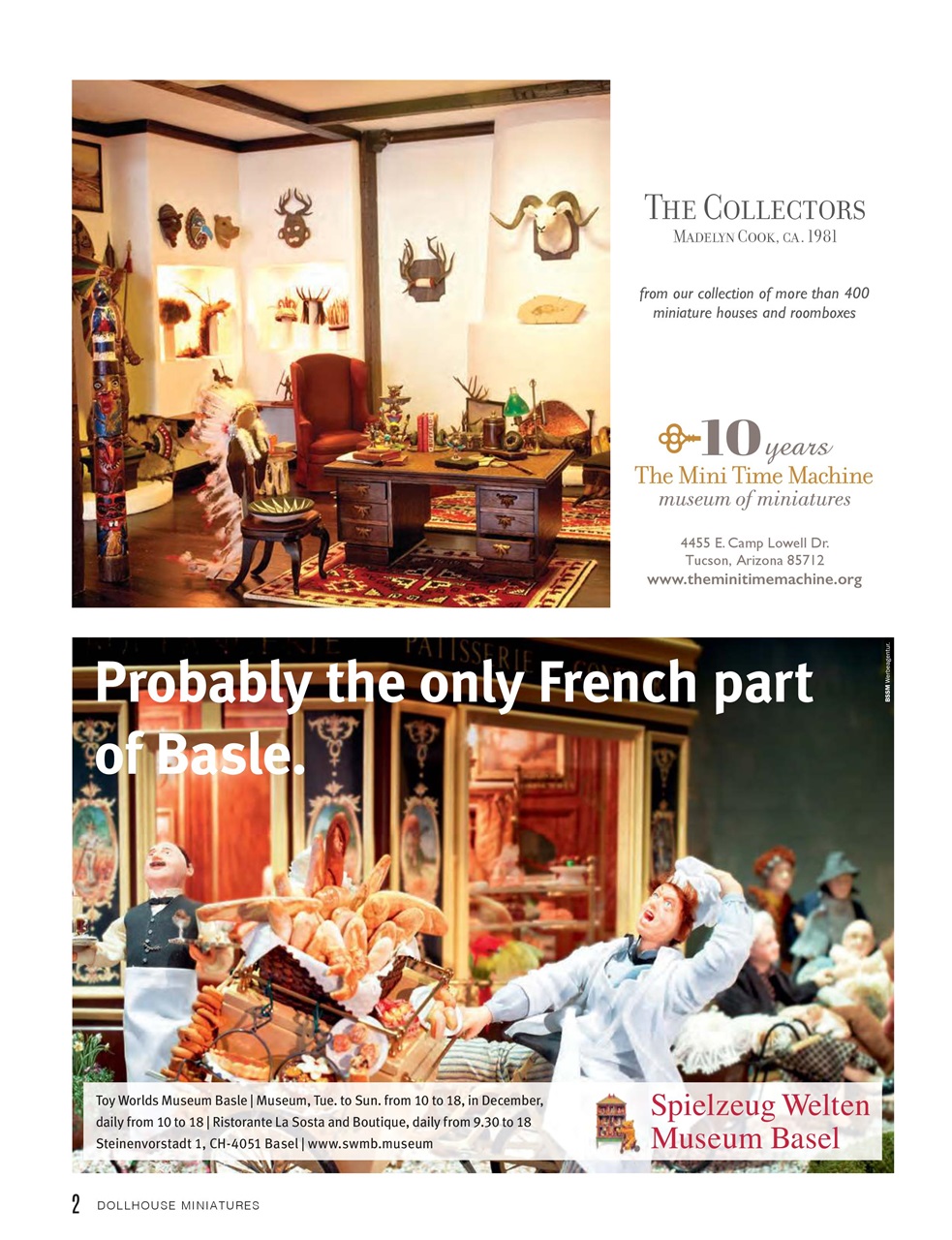 Dollhouse Miniatures Preview Pages