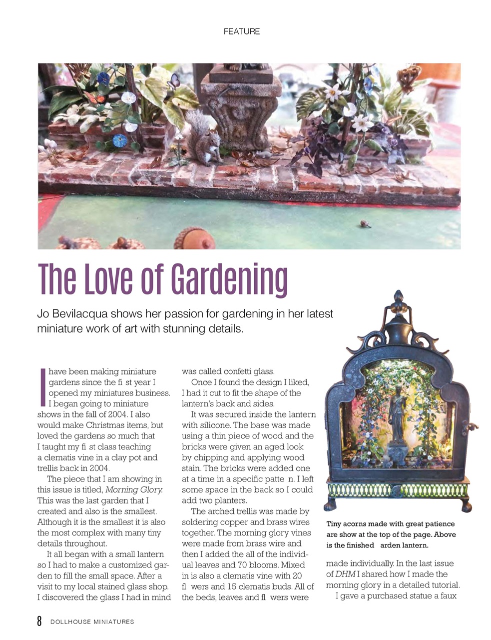 Dollhouse Miniatures Preview Pages