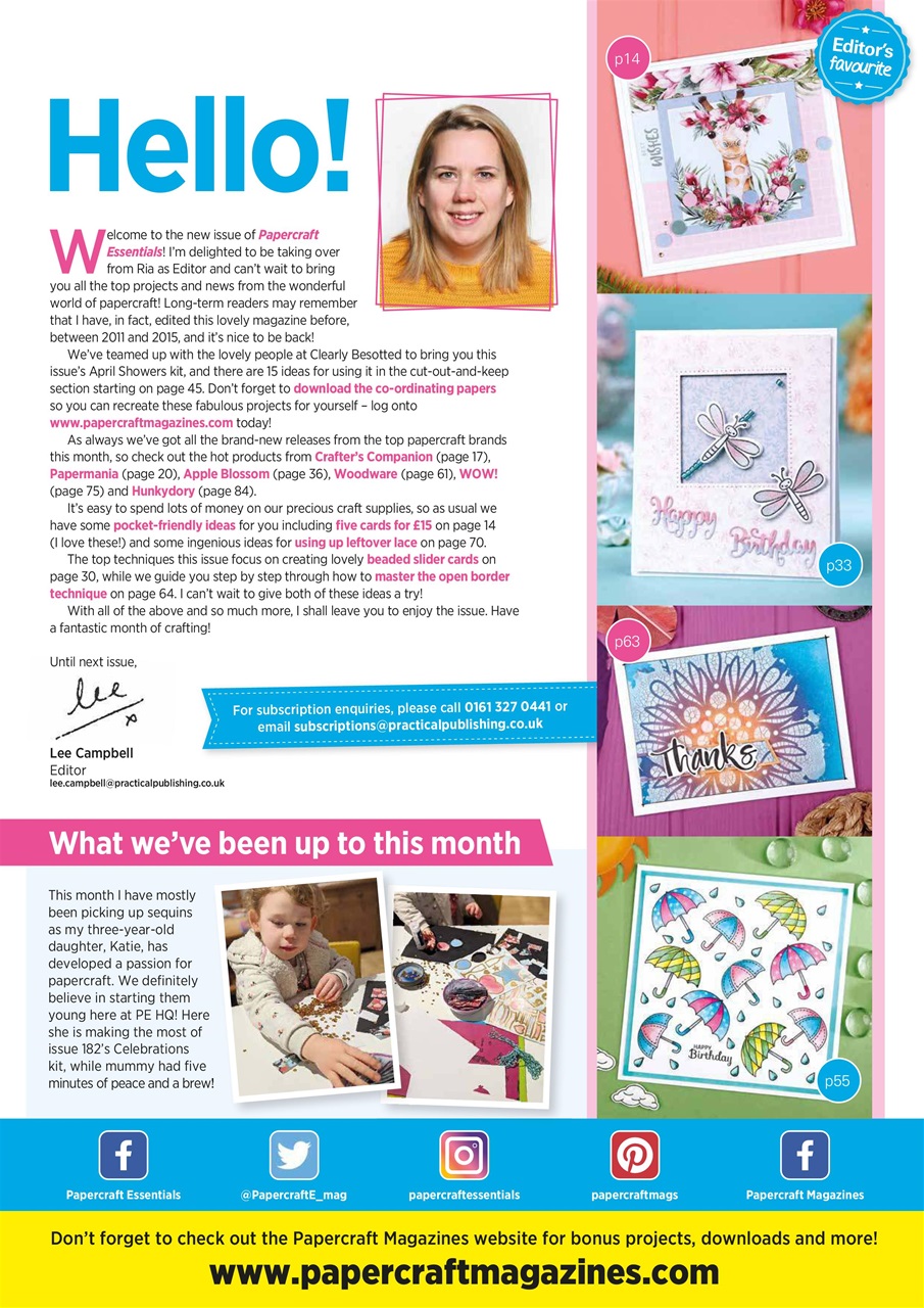 Papercraft Essentials Preview Pages