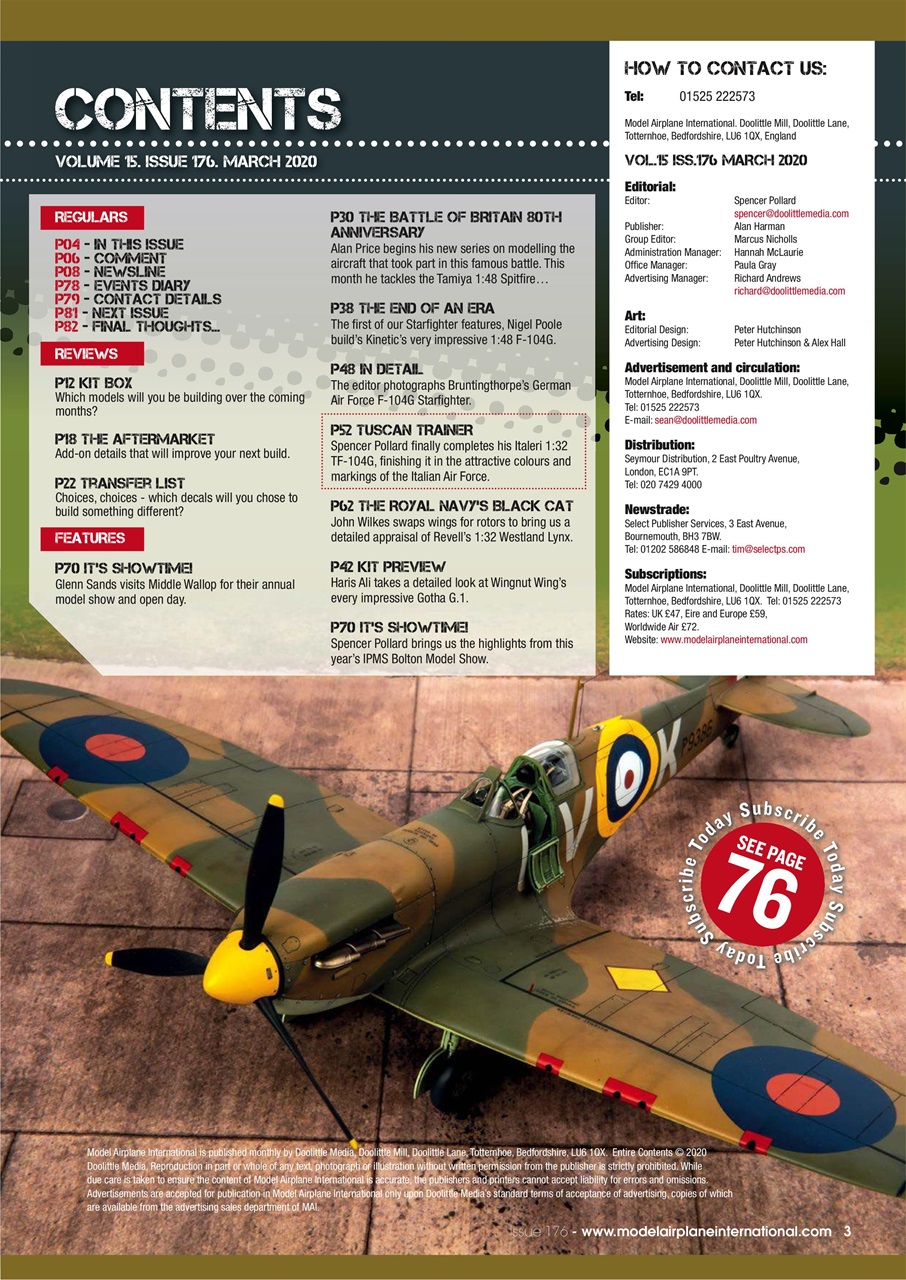 Model Airplane International Preview Pages