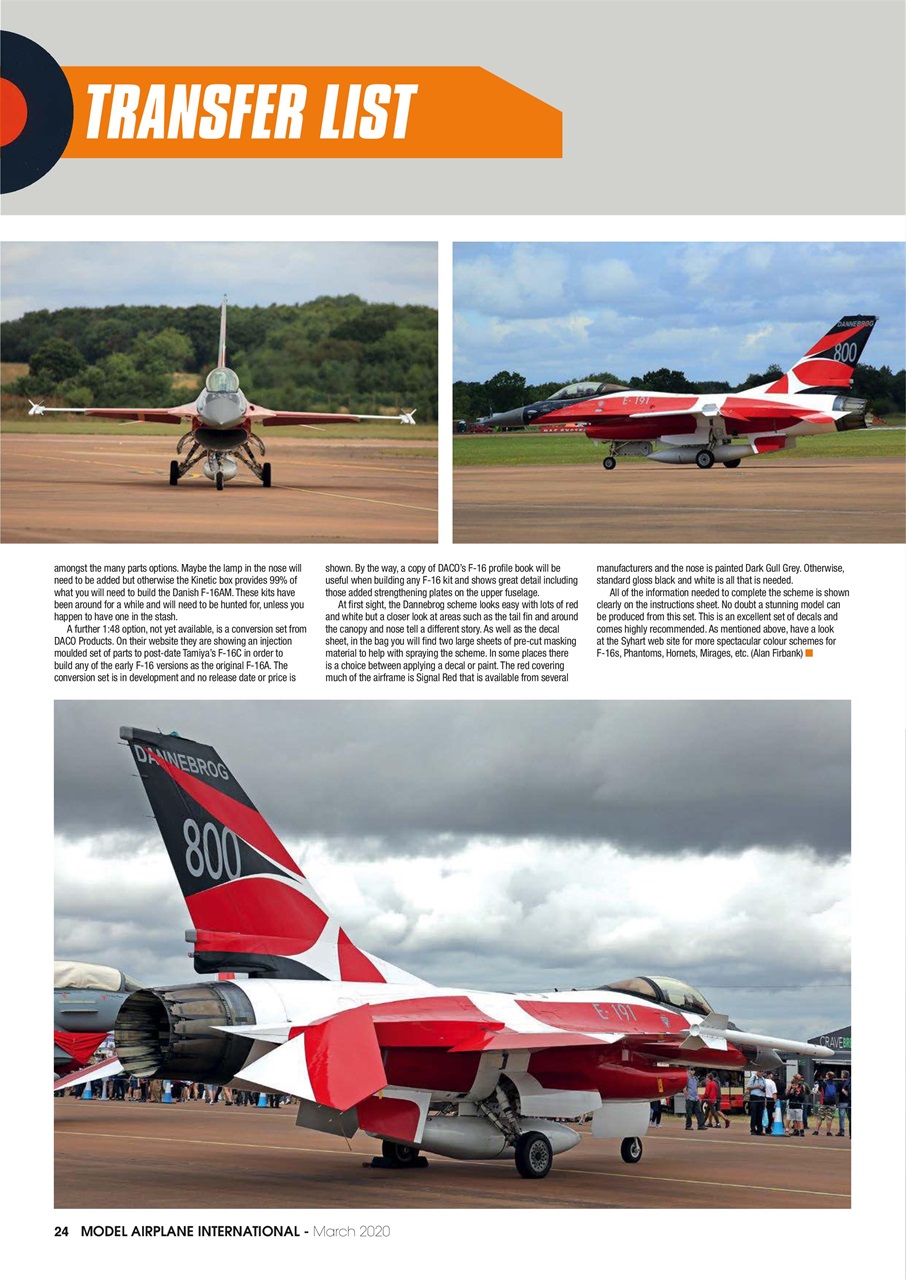 Model Airplane International Preview Pages