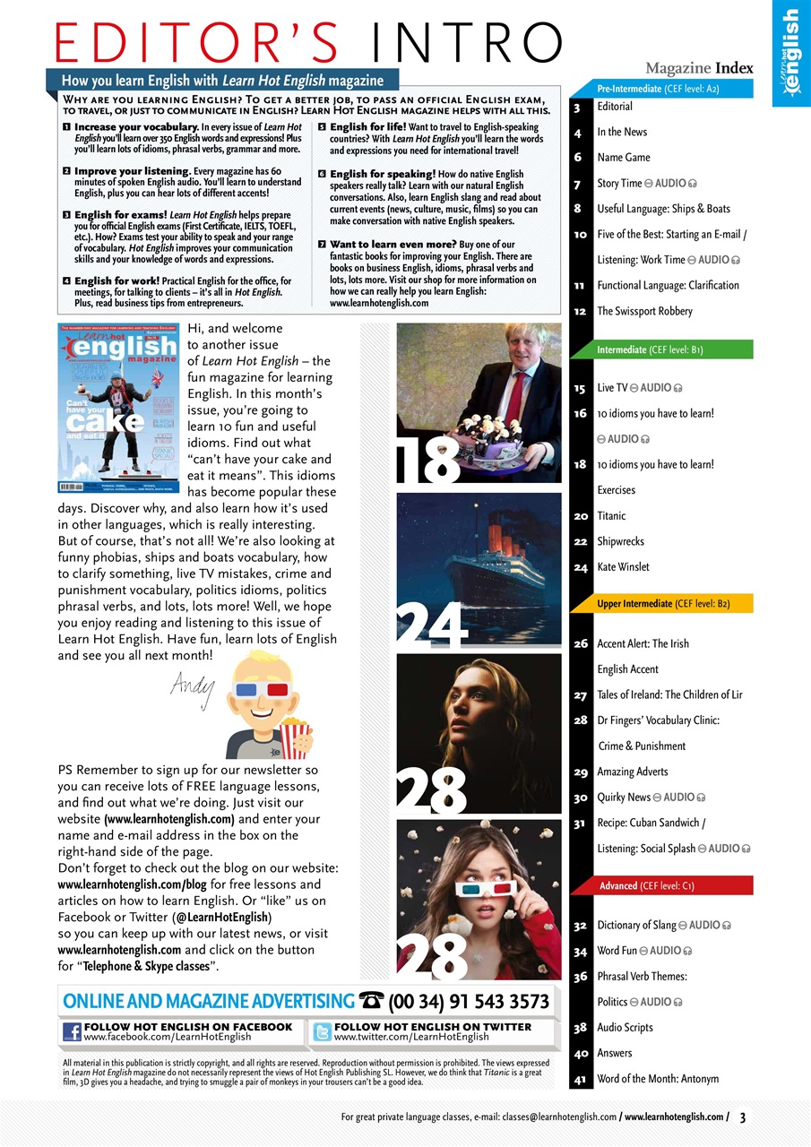 Learn Hot English Preview Pages