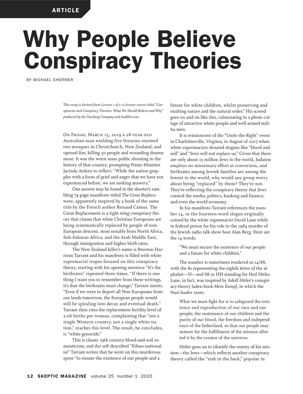 Skeptic Preview Pages