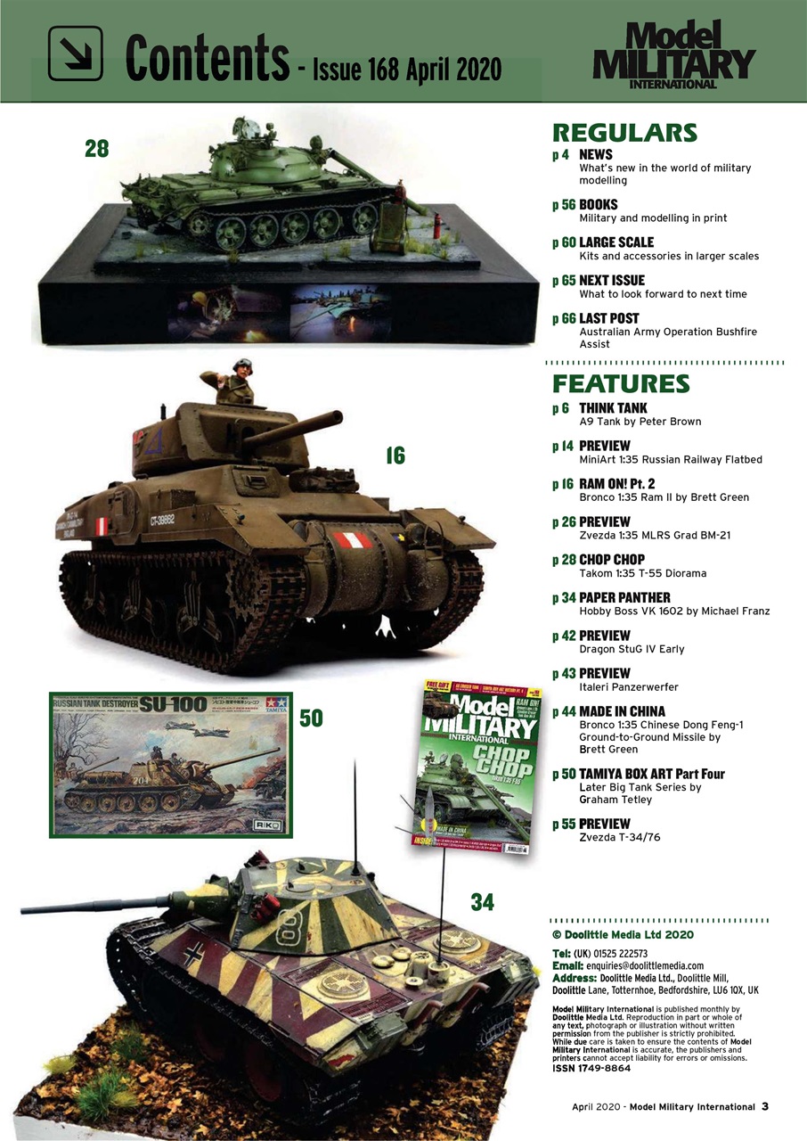 Model Military International Preview Pages