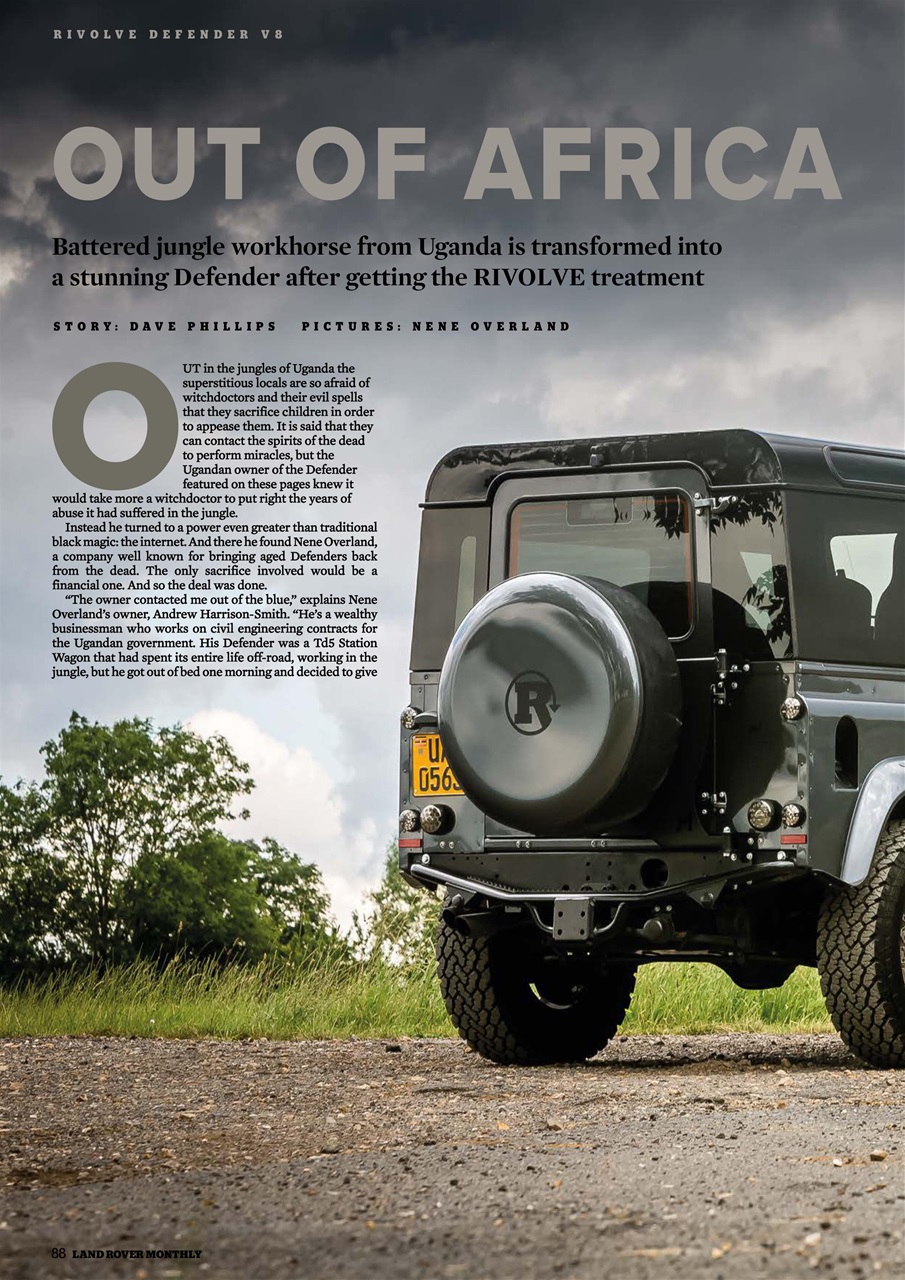 Land Rover Monthly Preview Pages