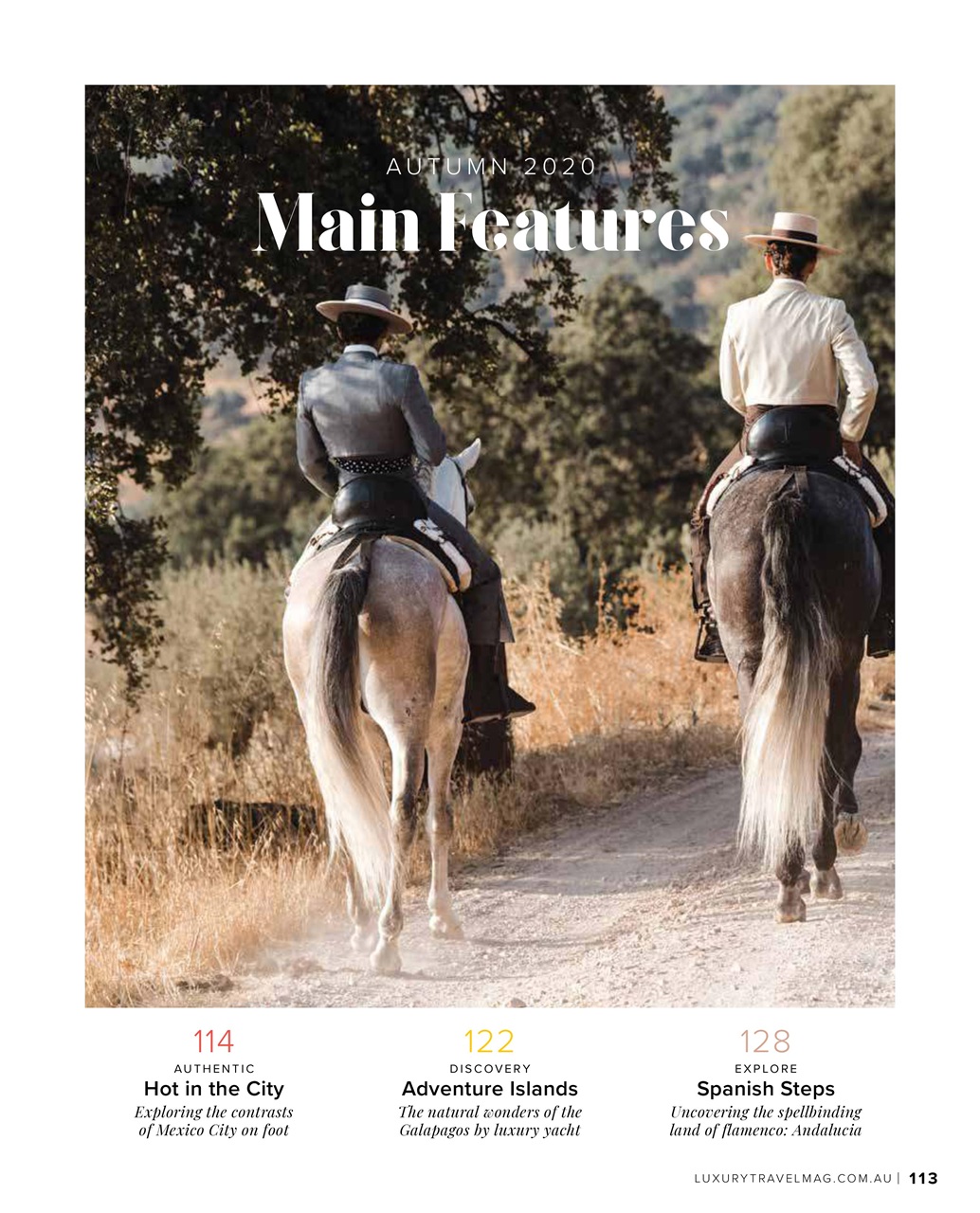 Luxury Travel Preview Pages