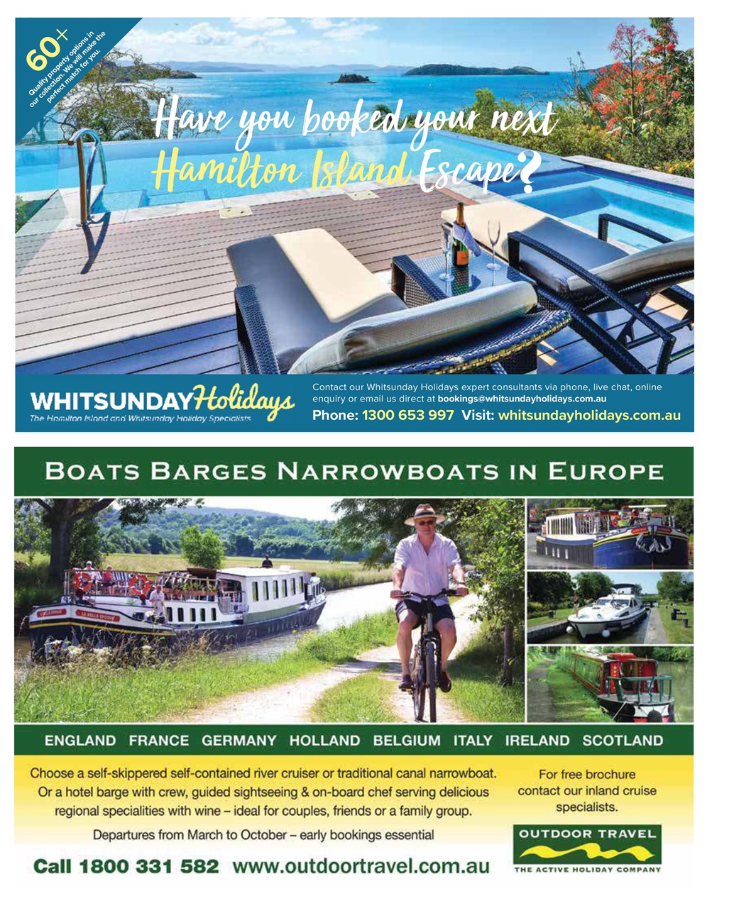 Luxury Travel Preview Pages