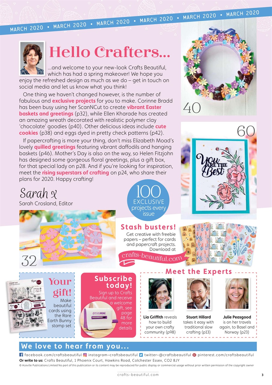 Crafts Beautiful Preview Pages