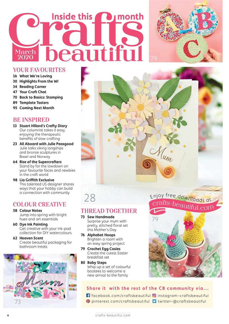 Crafts Beautiful Preview Pages