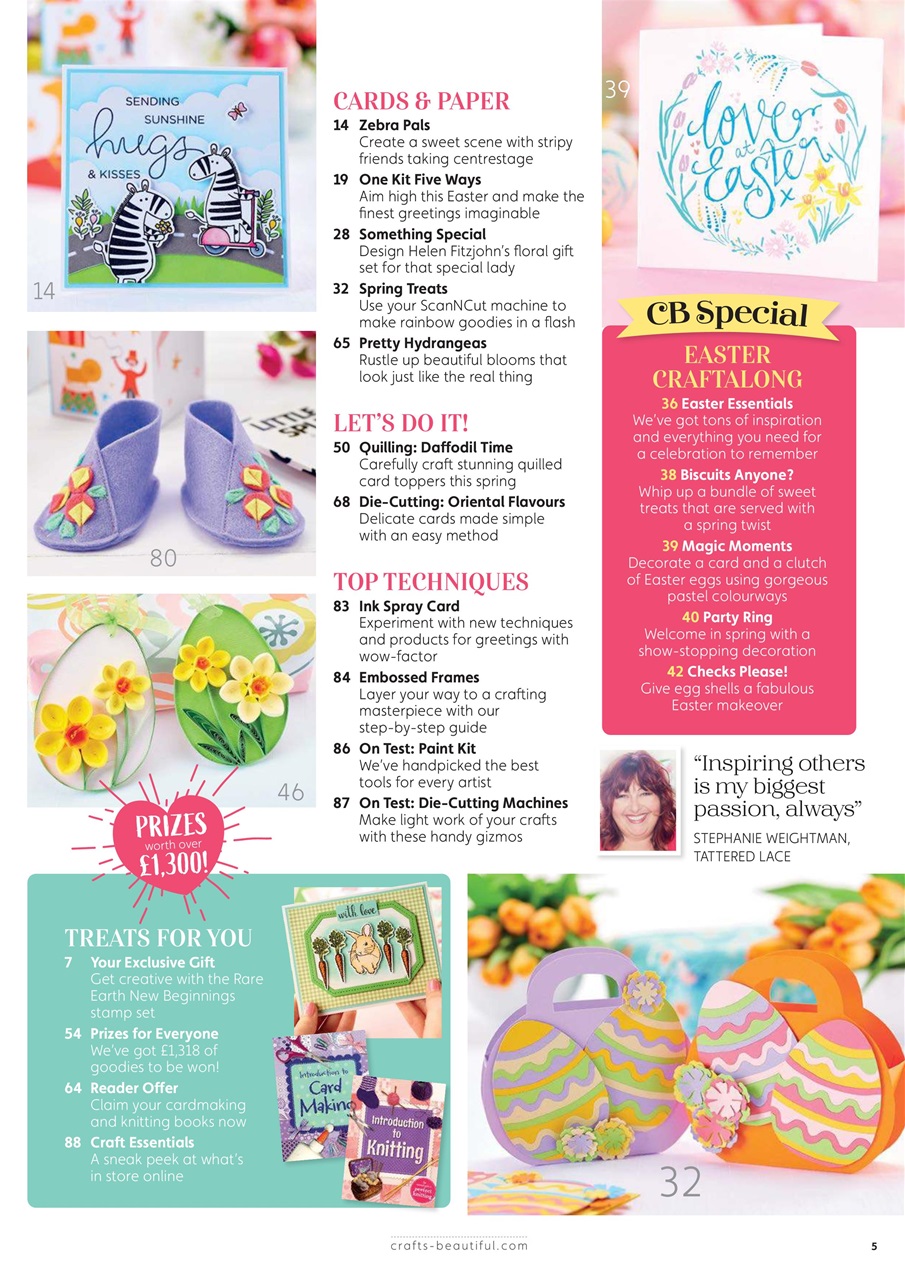Crafts Beautiful Preview Pages
