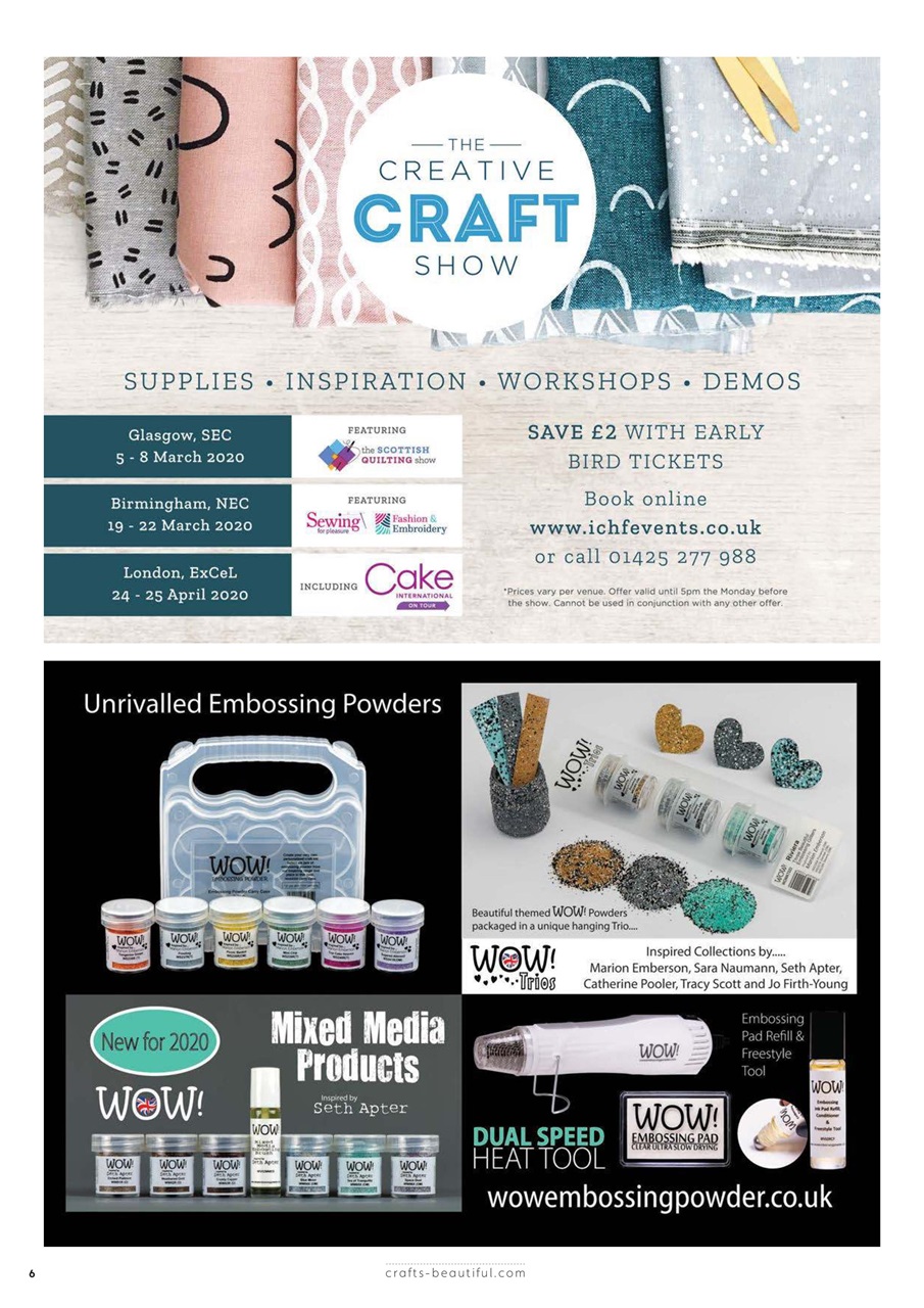 Crafts Beautiful Preview Pages