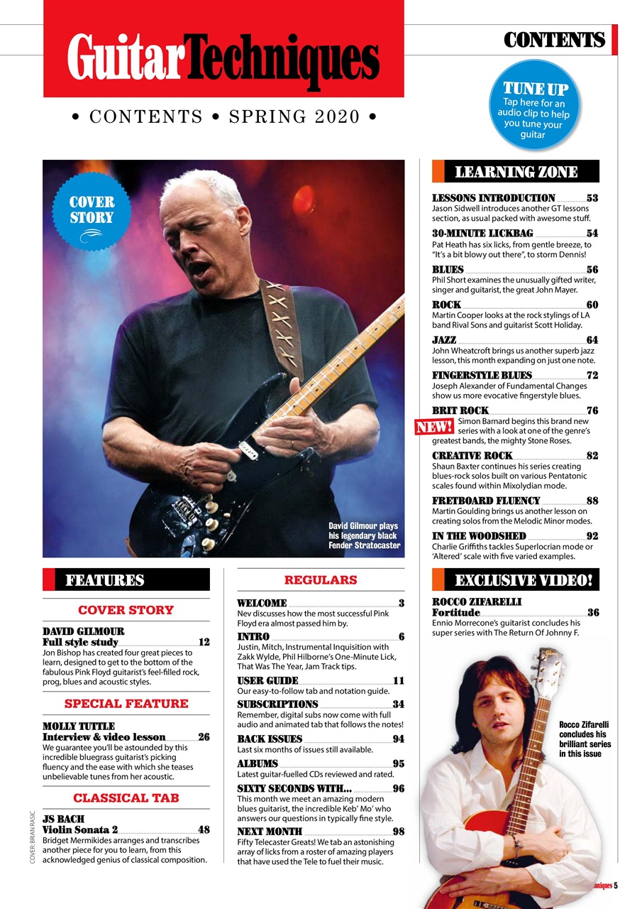 Guitar Techniques Preview Pages