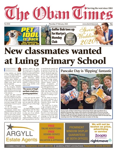 The Oban Times & Lochaber Times issue 