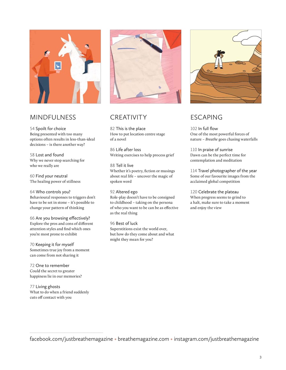 Breathe Preview Pages